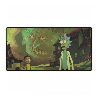 Rick and Morty Painting #06 Desk Mats